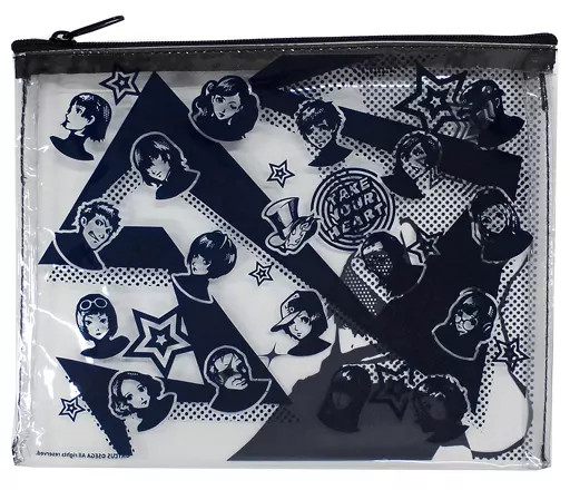 Persona 5 The Royal Clear Pouch Rakuten Collection accesorios de regalo