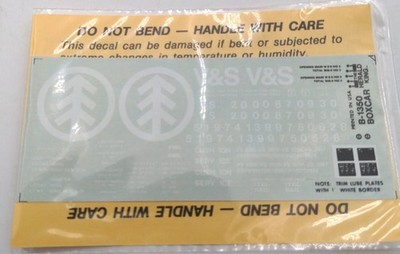 The Herald King B-1350 V&S Decal