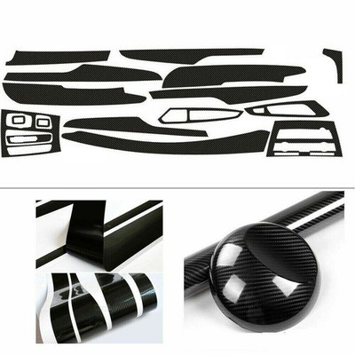 5D Kohlefaser-Muster Innenraum DIY Trim Aufkleber für BMW X5 F15 2008-2018