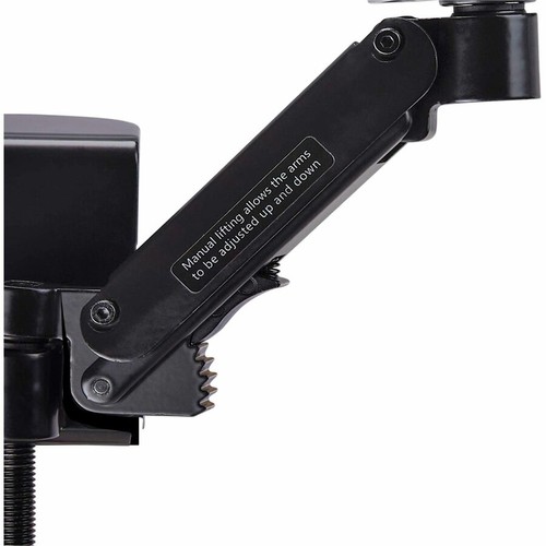 StarTech.com Adjustable Armrest for Desk, Black, Clamp Mount, 360° Swivel 🖐️ - 第 4/7 張圖片