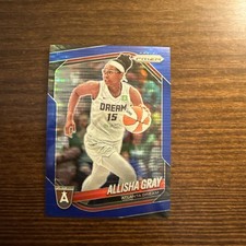 2025 Panini WNBA Prizm Allisha Gray Blue #/199 Dream