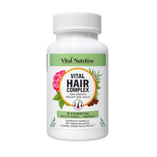 1 Pack Vital Hair Complex Hair Growth Vitamins for Women Men Biotin