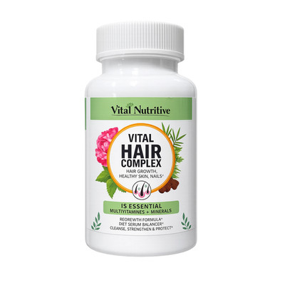 1 Pack Vital Hair Complex Hair Growth Vitamins for Women & Men Biotin