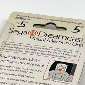 New Sega Dreamcast Visual Memory Unit VMU Open Box