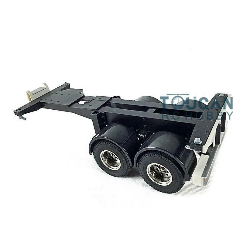 1:14 20ft 2Axle Chassis KIT for DIY TAMIYA 1/14 RC Tractor Truck Trailer Lorry - Image 3 of 4