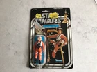 STAR WARS 1979 21 BACK NR MINT LUKE SKYWALKER X WING PILOT ON ORIG OPEN CARD