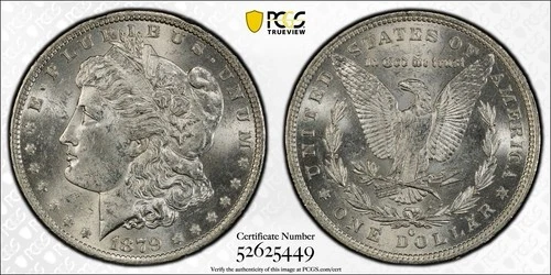 1879 O Morgan Dollar MS 62 PCGS