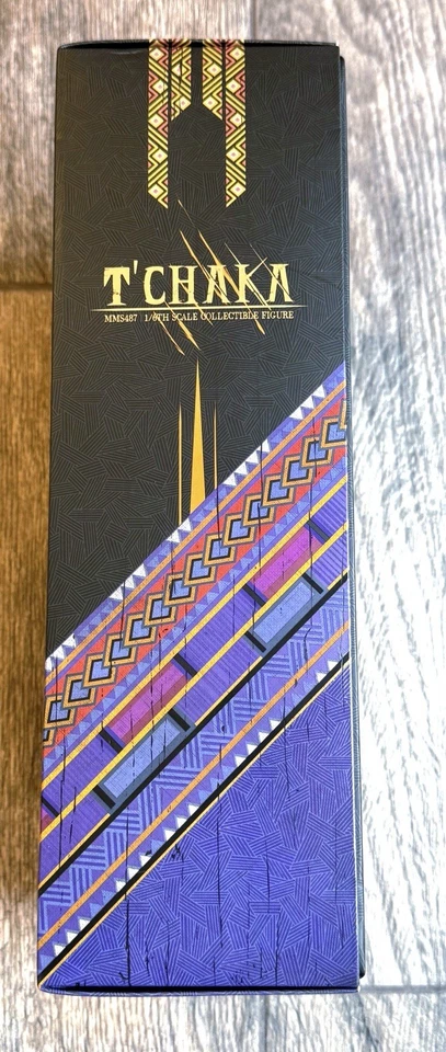 SIDESHOW HOT TOYS ESTATUA FIGURA PANTERA NEGRA T'CHAKA 1:6 SEXTO COLECCIONABLE Foto 3 de 4