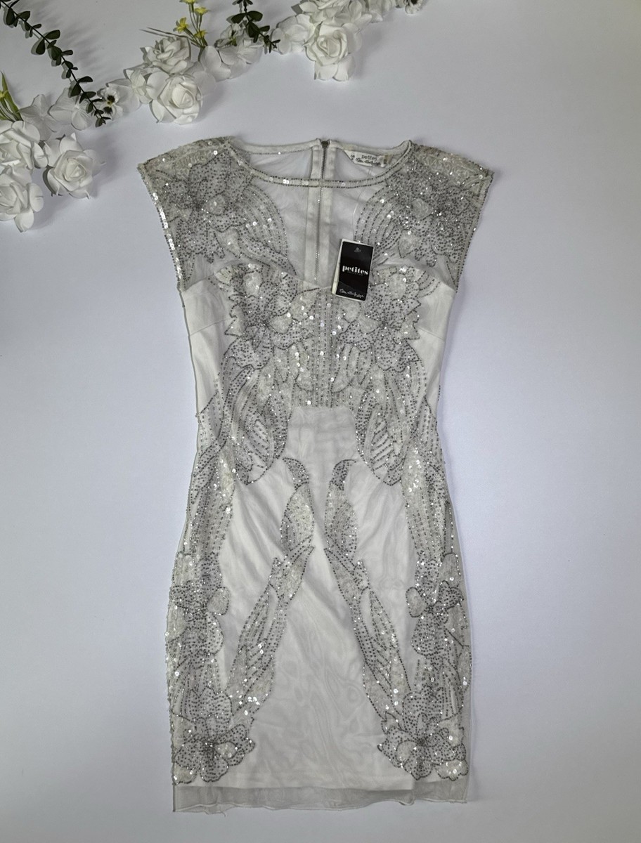miss selfridge silver sequin dress Miss Selfridge Sequin Silver Dresses for Women for sale