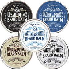 Beard Balm and Leave-in Conditioner, 5 Full Size 2.0 oz Balms - Urban, Lumber...
