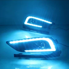 3 Color DRL For Chevrolet Cruze 2016 2017 2018 LED Daytime Running Light W/ Turn