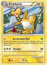 Ampharos (14/123) [HeartGold & SoulSilver: Base Set] Heavily Played