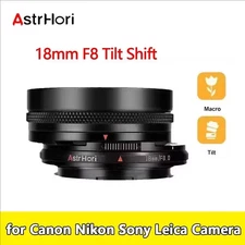 AstrHori 18mm F8 Tilt-Shift Full Frame Lens for Canon Nikon Sony Leica Camera