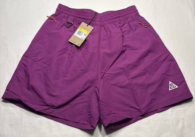 Nike ACG 5'' Bold Berry Summit White Shorts Loose Fit Womens Sz Sm DV9535-505 $80
