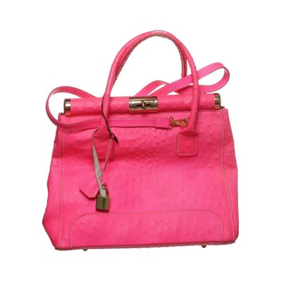Pelle di Giada, Handtasche, Damen, Pink, 30, 14, 24 cm #j4J