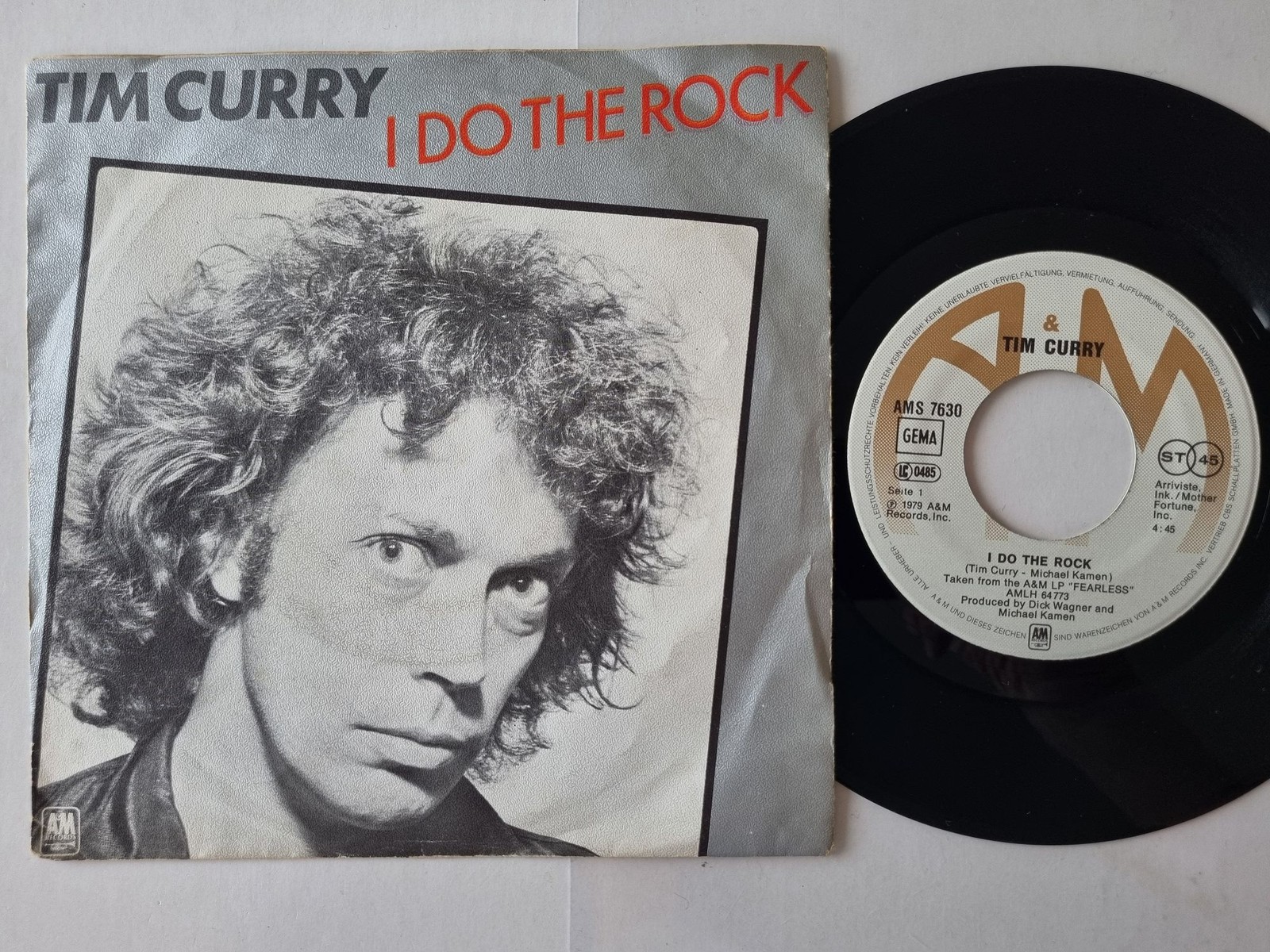 Tim Curry - I Do The Rock 7'' Vinyl Germany