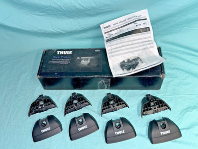 New!   THULE 460R Rapid Podium Foot Pack Roof Rack Feet Bike Ski Kayak