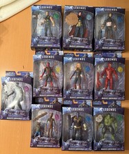 Marvel 10 Figuren Legends Avengers Iron Man Hulk Captain Dr Black Thor Crud