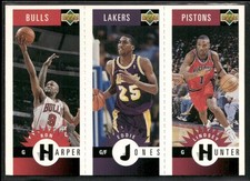 1996-97 Collector's Choice #M101/M131/M113 Ron Harper / Eddie Jones / Hunter