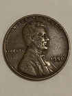 1950-P Lincoln Wheat Penny 1 Cent Coin.