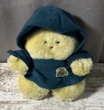 Vintage 1984 9" Animal Fair Chubbles Plush Green Teal Light & Sound Works Clean