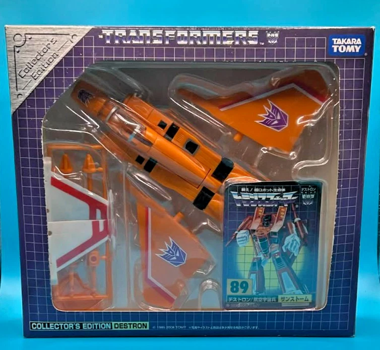 Boneco Transformers edição de colecionador Destron Sunstorm Takara Tomy Japão - Imagem 3 de 3