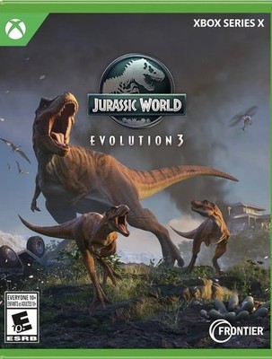 Jurassic World Evolution 3 Xbox Series X New Sealed Frontier Simulation Game