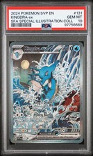 2024 POKEMON SVP EN-SCARLET & VIOLET BLACK STAR PROMOS #131 KINGDRA ex PSA 10