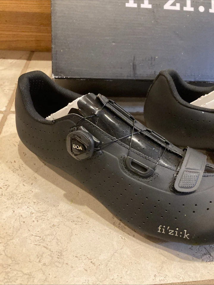 Zapatos de ciclismo Fizik Tempo Overcurve R5 para hombre BOA negros talla US 11 Foto 3 de 4
