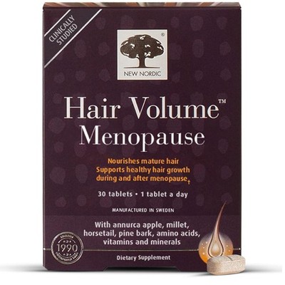 New Nordic Hair Volume Menopause Supports Healthy Hair Growth During & After ...