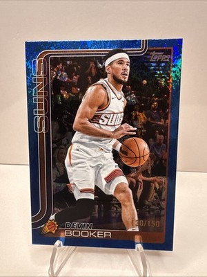 2025-26 Topps Blue Holo Foil        Devin Booker 130/150 #156 Phoenix Suns🔥🔥🔥