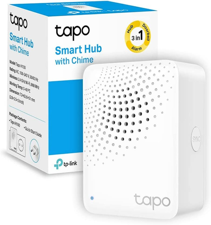 Centrale Smart Tapo H100 con Sirena - Protezione Casa Intelligente