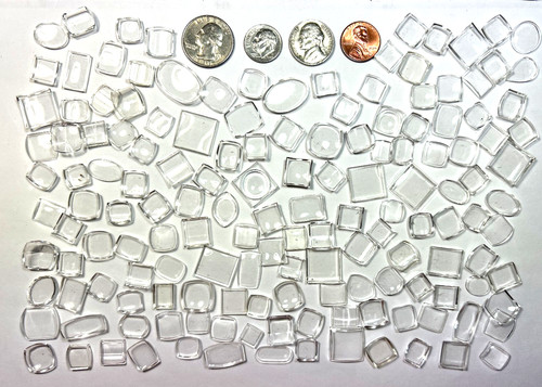 150 WOMEN'S PLASTIC WATCH CRYSTALS