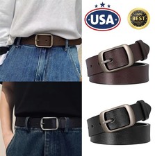 Women Fashion Belts For Jeans Dresses Pants Ladies Leather Waist Belt Elegant US
