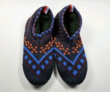 Bombas Gripper Sherpa Lined Slippers House Shoes Socks Size M W9-11.5, M7-9.5 