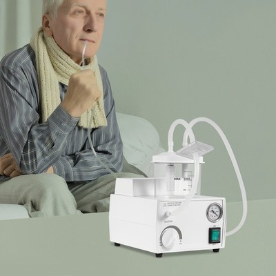 Vacuum Phlegm Quiet Suction Unit Portable Medical Emergency Aspirator Machine