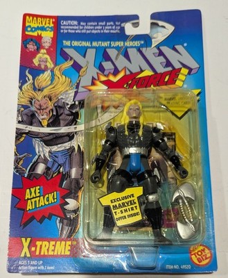 Marvel X-Men X-Force X-TREME  Adam-x figure Axe Attack 1994 Toy Biz
