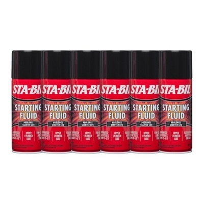 Pack Von 6 Starting Fluid Hilfe Zur Start-Up 312g STA-BIL