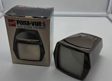 Vintage  PANA-VUE 5 2X2 Slide Viewer w/ Original Box!