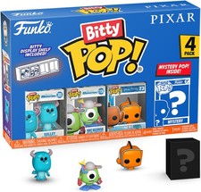 Pixar - Sulley Mike Wazowski Nemo Bitty Pop! Funko
