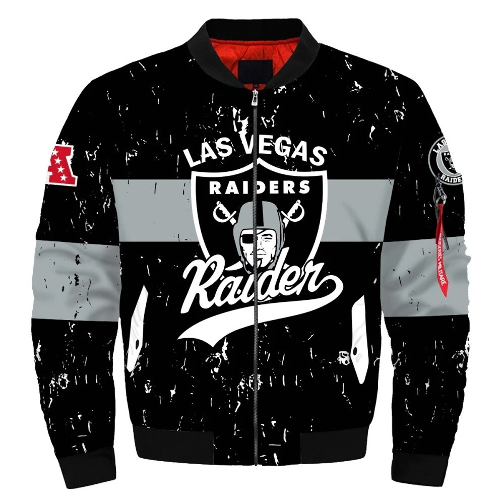 Las Vegas Raiders Men's Bomber Jacket