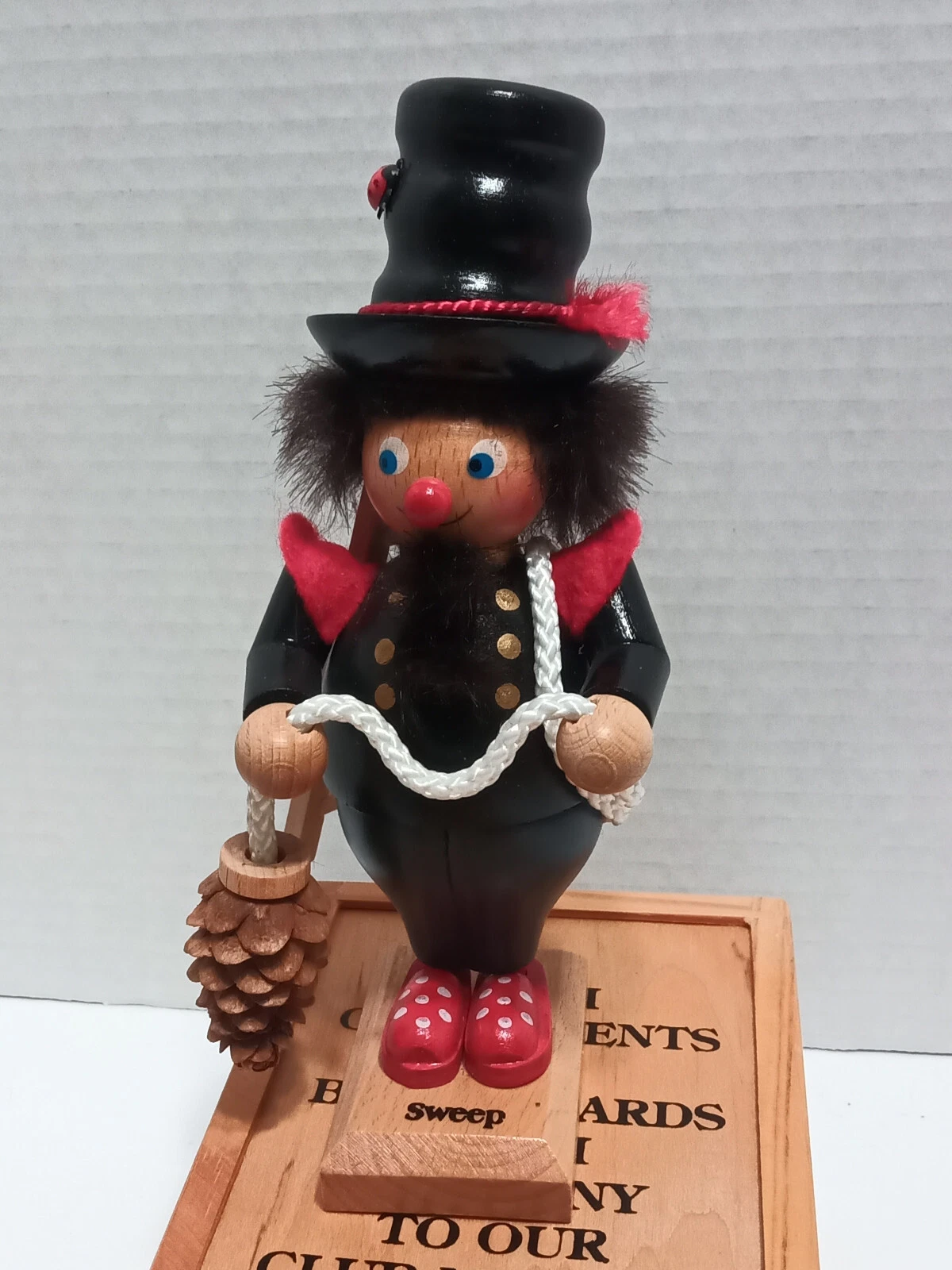 Signed Steinbach Mini Nutcrackers Chimney Sweep Limited Edition