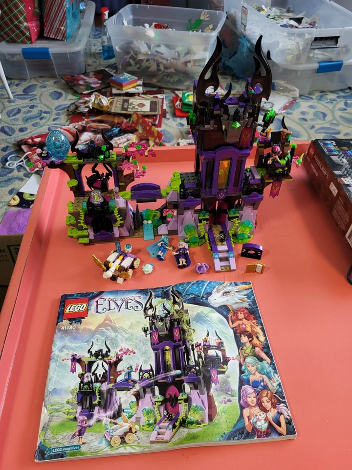 LEGO Elves 41180, Ragana's Magic Shadow Castle, Minis, Manual, subs. - LEER Foto 2 de 4