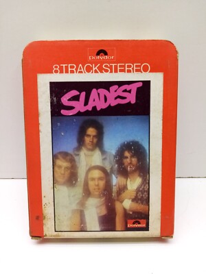 8 Track Cartridge Casette Tape Slade Sladest 3820 088