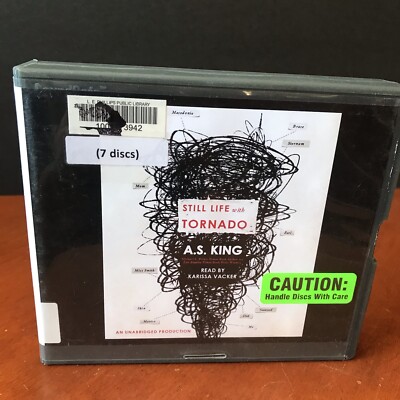 Still Life with Tornado Audio Book CD Set A.S. King YA Anxiety Identity Crisis
