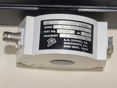 #ad #ad A.H. Systems Inc HF VHF Current Probe Model BCP 200 511 $800.00
