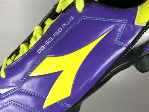 Scarpe da calcio Diadora Solano Plus GX 14 FG US 9,5 come nuove tacchetti - Foto 10 di 17