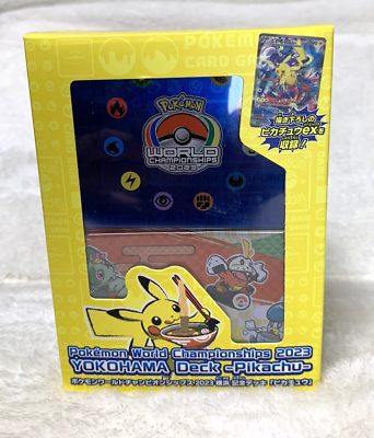 Pokemon Card Game Scarlet & Violet Yokohama Deck Pikachu 2023 Tin