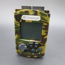 Dreamcast VMU Camouflage Visual Memory Unit Camo HKT 7000 OEM Japanese