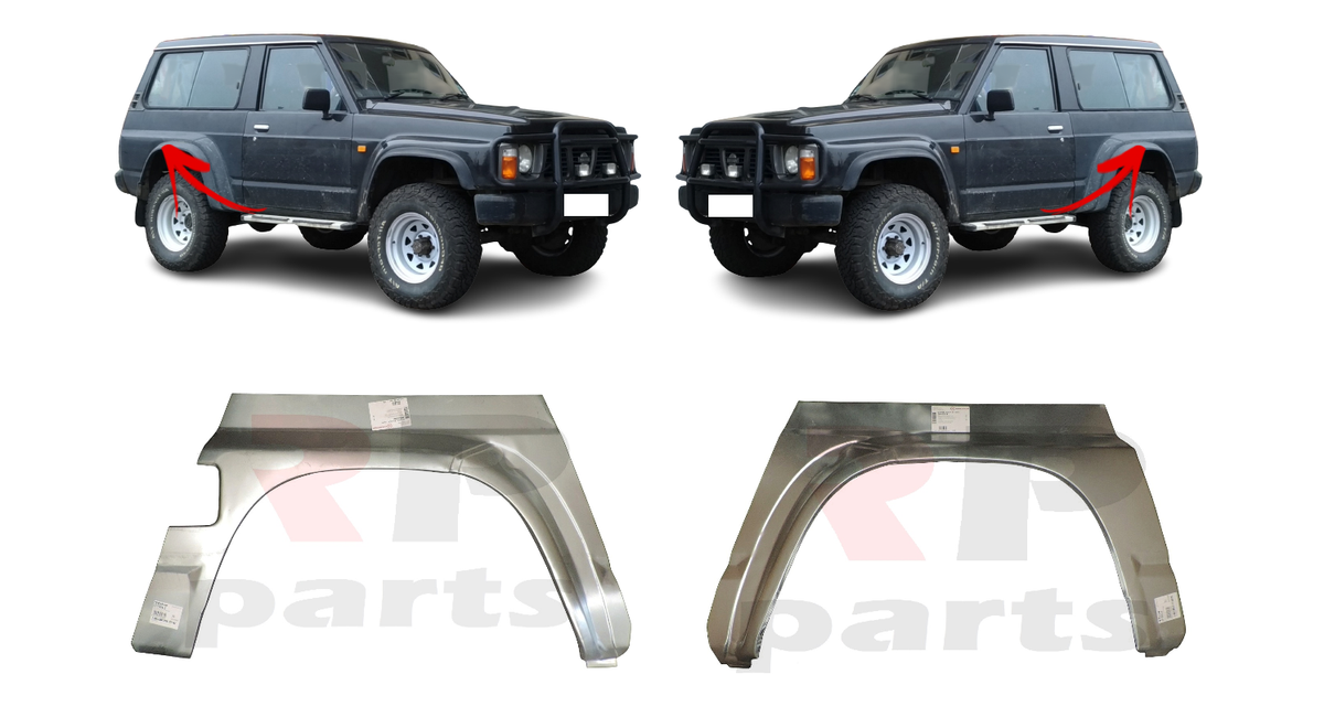 Für Nissan Patrol D Y - Neu Hinten FENDER Arc Für Malerei Paar Set Für Nissan Patrol D Y - Neu Hinten FENDER Arc Für Malerei Paar Set